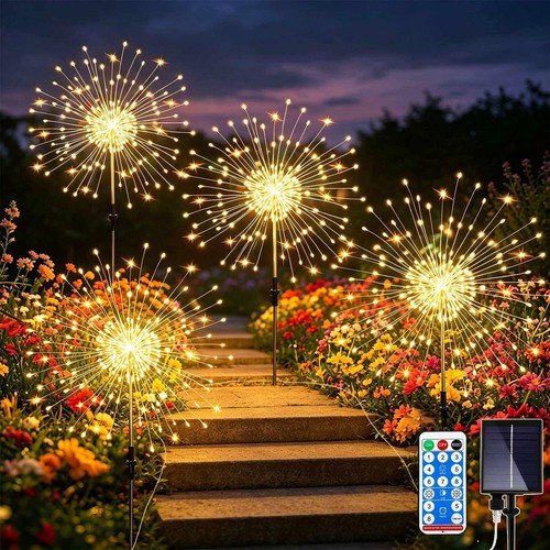 Joycome luci solari - solari, 4x120
