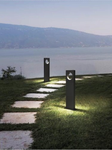 Lampione terra giardino - lampione,
