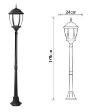 Lampione da giardino lanterna