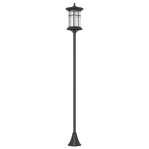 Outsunny lampione solare - outsunny, da