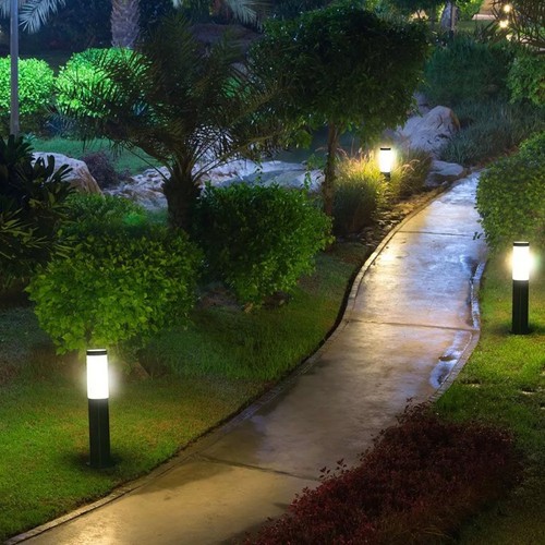 Palo lampione giardino in - palo,
