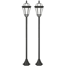 Outsunny Set 2 Lampioni da