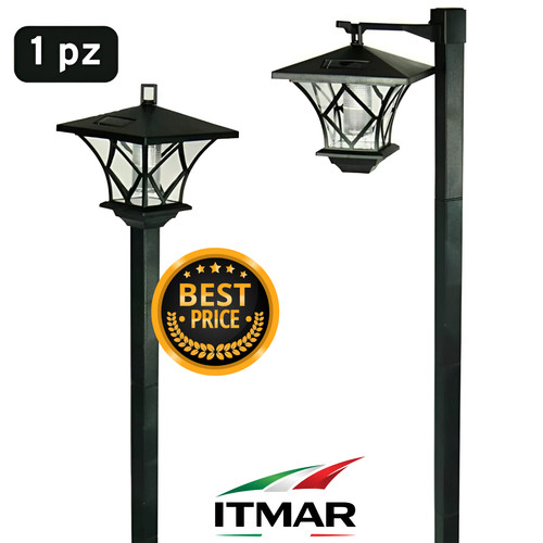 Lampione giardino con - lampione,